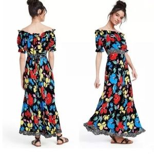 NWOT Rixo x Target Floral Off the Shoulder Dress